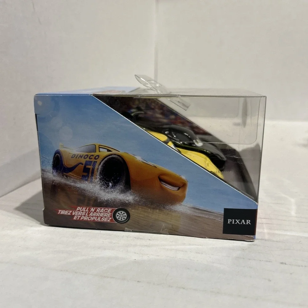 DISNEY‎ STORE CARS JEFF GORVETTE & LEWIS HAMILTON PULLBACK DIE CAST RARE NIB NEW